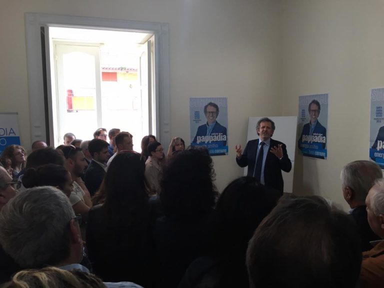 Santa Maria Capua Vetere, Pappadia inaugura il comitato elettorale: “Siamo unica speranza”