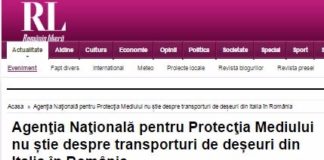 Le ecoballe (anche) in Romania, ma il Ministero dell’Ambiente rumeno non ne sa niente