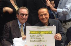 Caserta, Berlusconi al fianco di Ventre: è l’uomo giusto, vinceremo