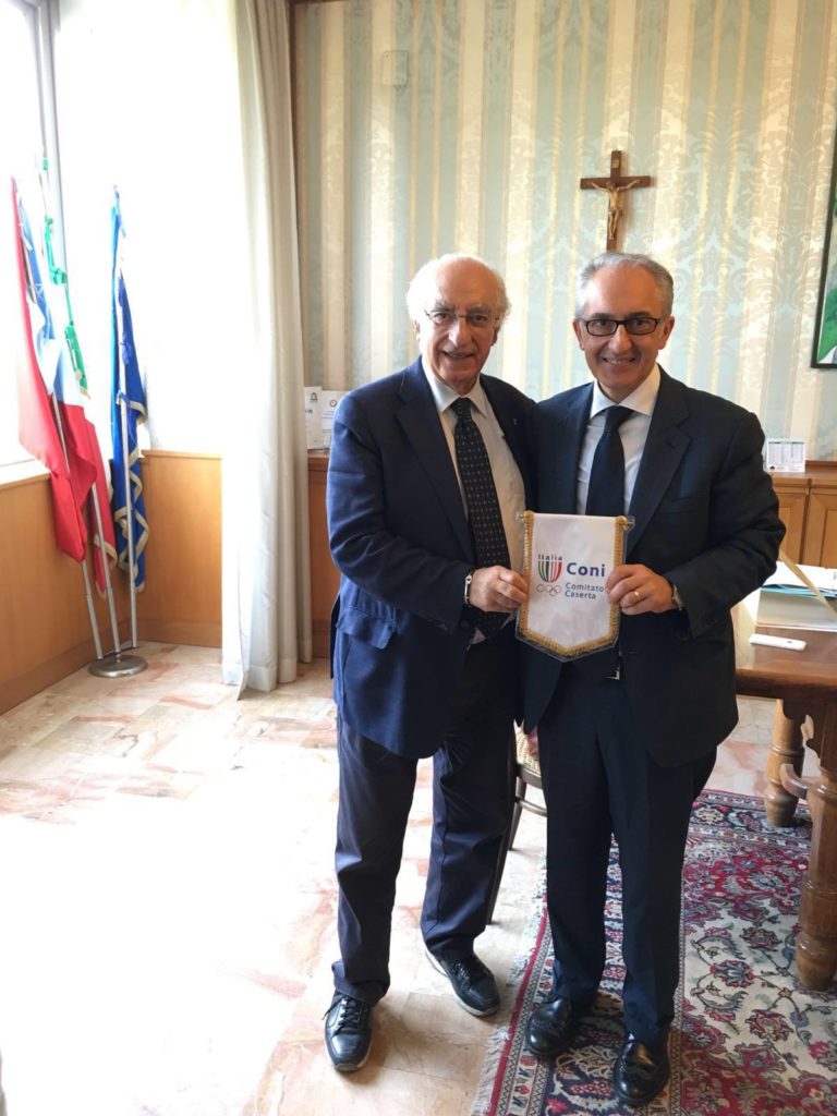 Caserta, Marino incontra delegato Coni De Simone: Universiadi in città