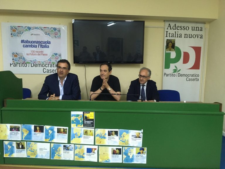 Caserta, Marino: “Non rispondo alle polemiche, dall’altra parte il nulla politico-programmatico”