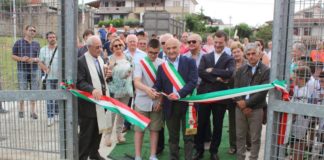 Caiazzo: taglio del nastro per il manto sintetico del comunale