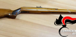 Fiorino: nasconde fucile rubato in casa, denunciato