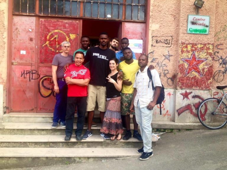 “Una schiacciata contro il razzismo” al Palavignola di Caserta
