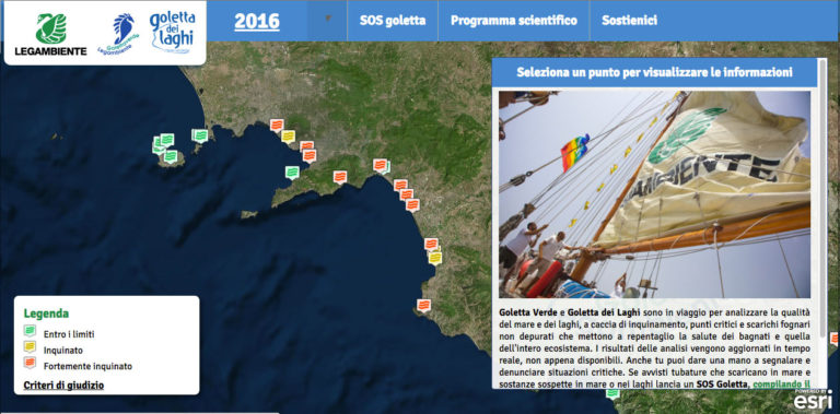 Legambiente boccia il mare casertano: tre prelievi su tre fuorilegge. I dati di Goletta Verde