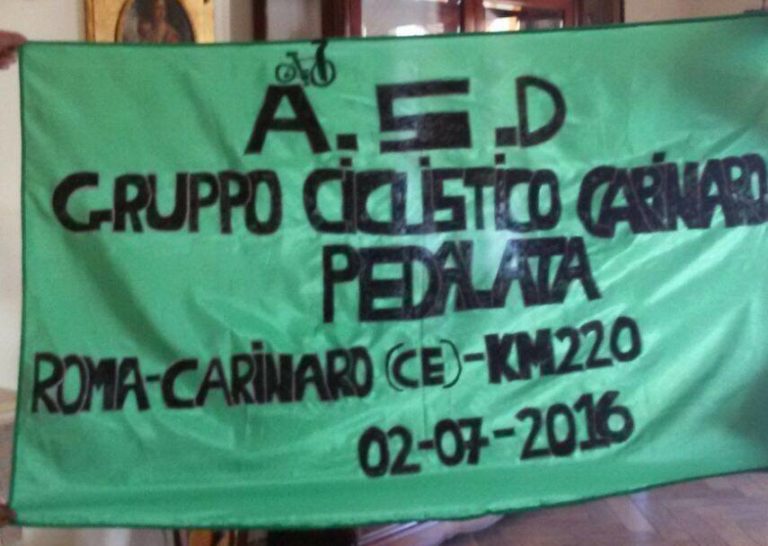 Da Carinaro a Roma in bici, l’obiettivo del Gruppo Ciclistico