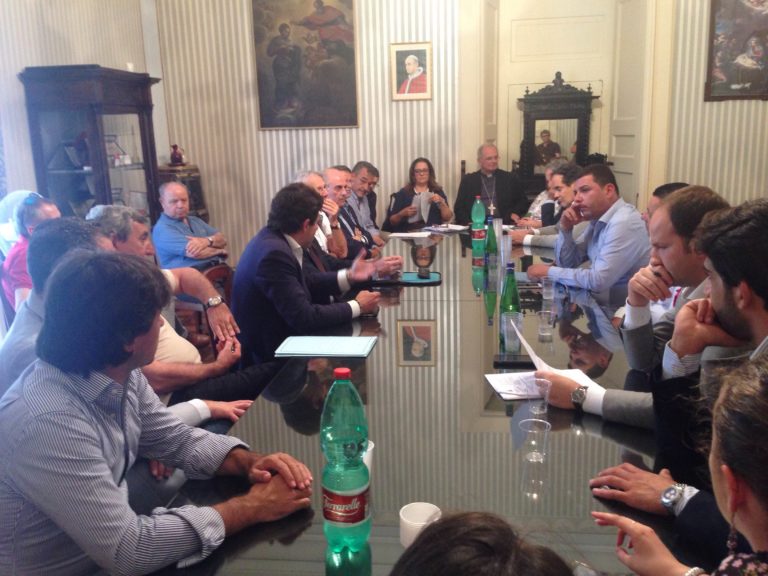 Aversa, Sgambato all’incontro col vescovo: importanti sinergie