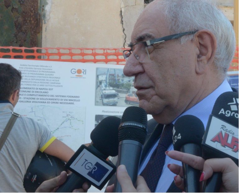 Ercolano: stop scarichi,è attivo impianto sollevamento