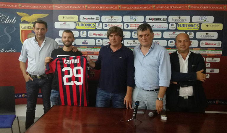 Casertana, rinforzo in attacco: arriva Carlini