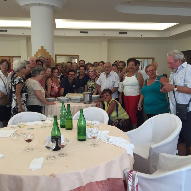 Caserta: Casale visita gli anziani ad Ascea Marina