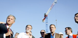 Afragola, il ministro Delrio visita il cantiere della tav