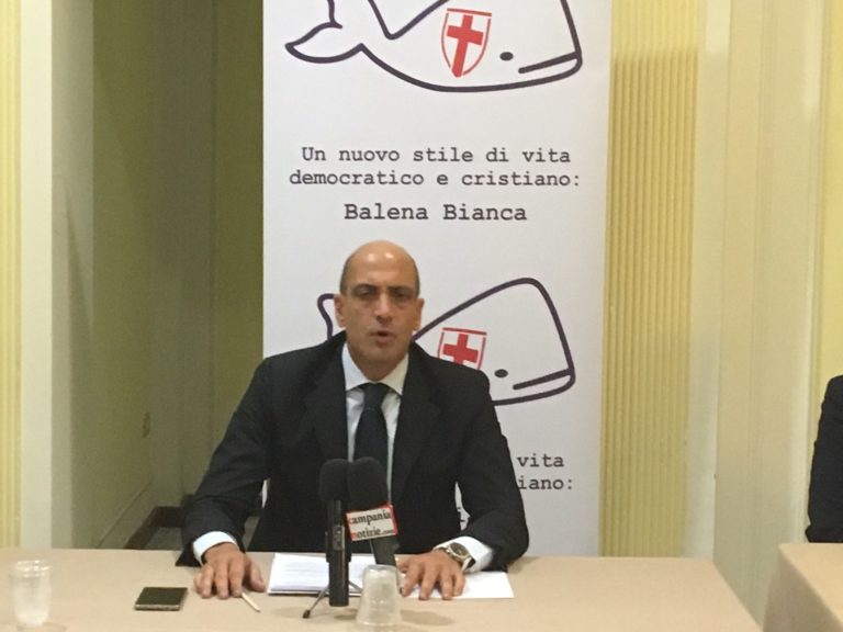 VIDEO – Costituente Balena bianca, due giorni di grande  politica al Belvedere di San Leucio. Golino: è cambiata una stagione