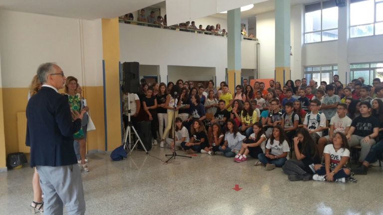 Caserta, Marino all’apertura dell’anno scolastico