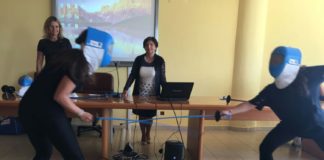 Aversa: la scherma approda a lliceo Siani