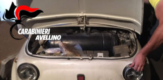 Coca e hashish per 2 milioni di euro, scatta sequestro in Irpinia. Erano nascoste in un’auto
