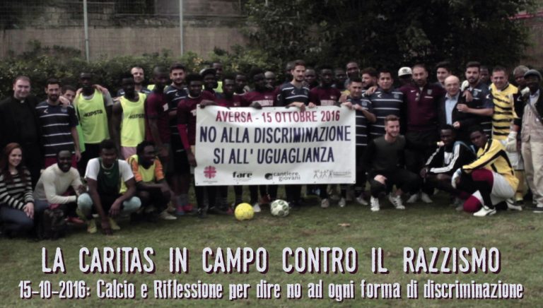 Aversa, Caritas in campo contro razzismo