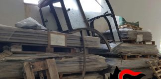 Scoperte decine di lastre di eternit in un’azienda irpina, denunciata amministratirice