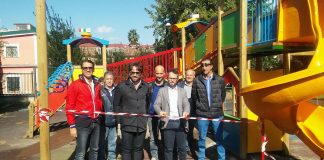 Frattamaggiore: nuove giostrine in villa comunale