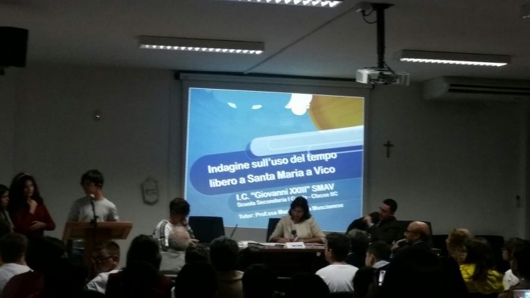 ’I.C. di Santa Maria a Vico a Marcianise per Progetto “La Statistic@scuola”