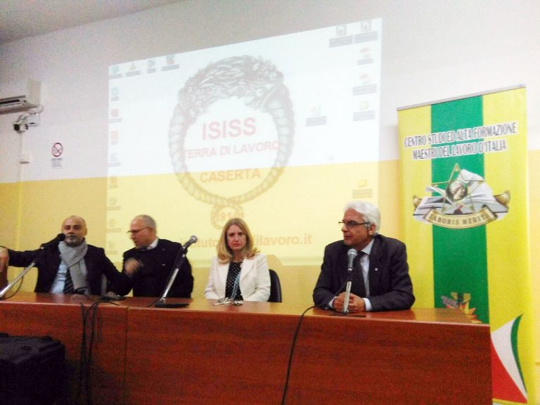 Passaggio di consegna ai vertici dell’ordine dei Commercialisti all’ISISS Terra di Lavoro