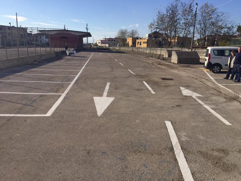 Acerra: inaugurato il parcheggio nell’ex scalo merci