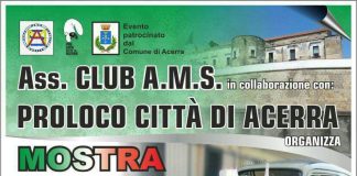 Acerra: San Silvestro con l’esposizione di auto e moto storiche