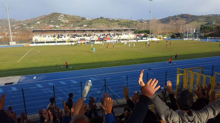 Serie D. L’Agropoli si aggiudica il derby contro la Gelbison, eurogol di Cherillo