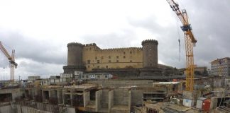 Napoli, commissione infrastrutture al cantiere della metropolitana Municipio