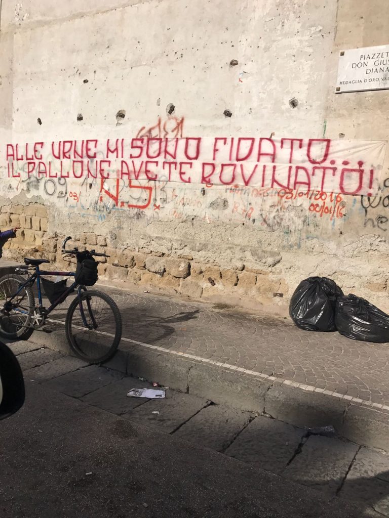 Stadio Bisceglia, i tifosi dell’Aversa Normanna contestano l’amministrazione comunale