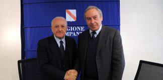 De Luca firma protocollo con Sace e Unioncamere
