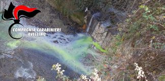 Atripalda, acque reflue smaltite nel fiume: scatta denuncia per due imprenditori