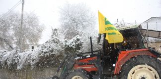 Neve nel Sannio, si mobilitano i trattori della Coldiretti
