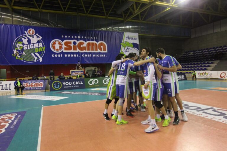 Volley, Sigma Aversa: sconfita all’esordio nella poule promozione