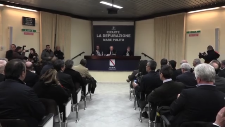 Depuratore Cuma,  De Luca: obiettivo piena balneabilità nel 2018