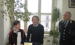 Pattinaggio, Aversa premia il giovane campione Diomaiuti