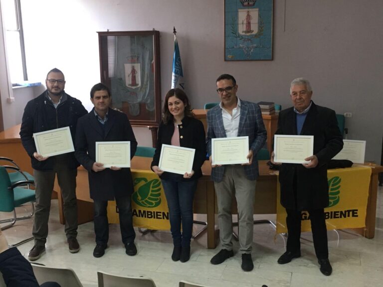 Succivo, al circolo Geofilos Legambiente il premio nazionale del paesaggio