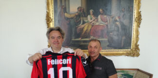 Casertana, Maglia numero 10 per Felicori