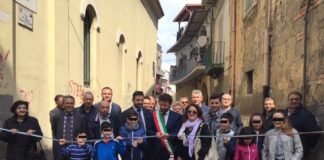 Acerra, inaugurata la nuova via Cavour