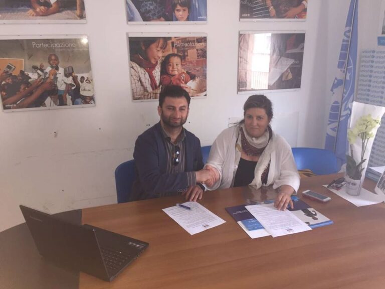 Maddaloni, Bove firma manifesto Unicef ‘diritti in comune’