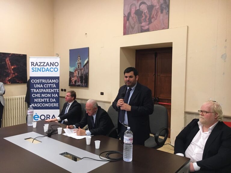Maddaloni, De Luca lancia Razzano: investiti 50 milioni, subito il collettore di via Cancelloo