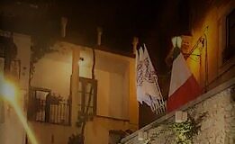 Piedimonte Matese, comizio di Grillo in piazzetta San Sebastiano