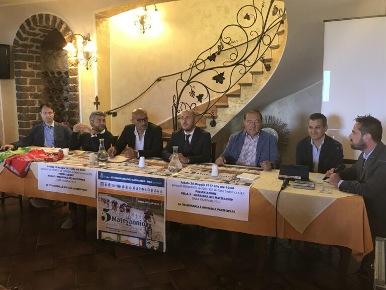 Presentata la maratona del Matesannio