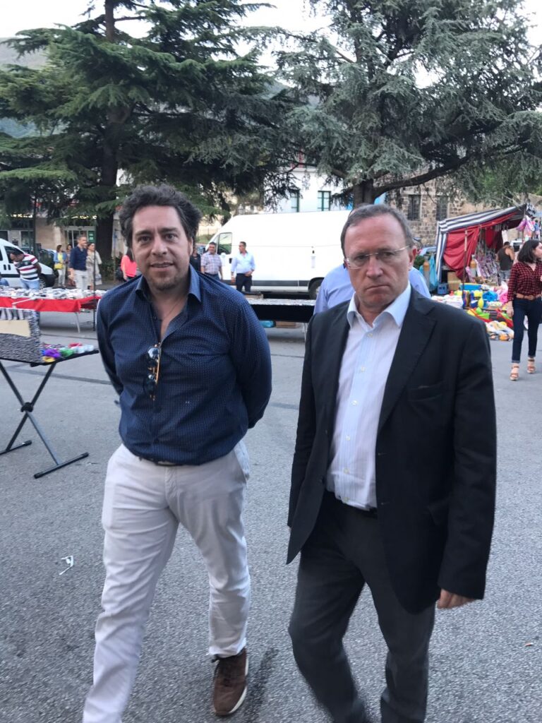 Bonavitacola e Oliviero a Piedimonte Matese per sostenere la candidatura di Civitillo: “subito azioni per un progetto pilota”