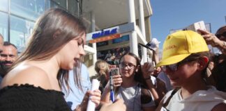 Federica Carta incontra i fan al Jambo