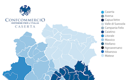 Confcommercio Caserta, cambiano le competenze territoriali: approvati i comprensori