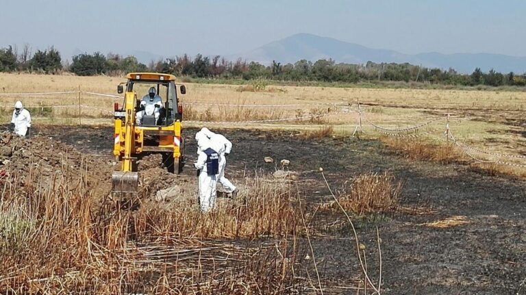 Santa Maria la Fossa: si scava nel terreno delle fumarole, trovati scarti industrilai