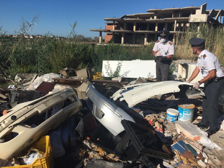 Mondragone: sequestrate tre discariche abusive
