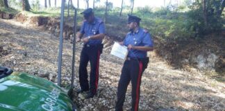 Caserta, carabinieri fermano abusi in località Vaccheria