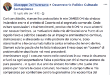 Signor sindaco Giuseppe Dell’Aversana ha perso lo “scuorno”, basta pipponi moralistici: è ridicolo, risolva i problemi di Sant’Arpino