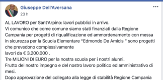 Sant’Arpino, Dell’Aversana “Il Legalitario” (da strapazzo) si trasforma in Pinocchio e racconta la favoletta dei 3 milioni e 200mila euro regionali. E le fioriere abusive sono sempre lì. Comandante Falace, toc toc… Ci sei?